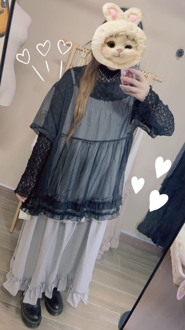 IMG_6126 જ⁀➴♡ ✨透透Ruffle TOP