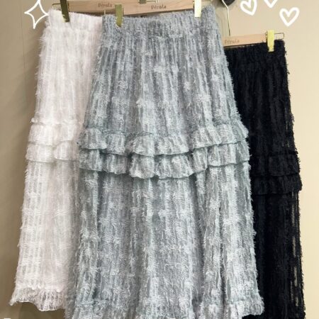 જ⁀➴♡ ✨毛毛Ruffle cake dress