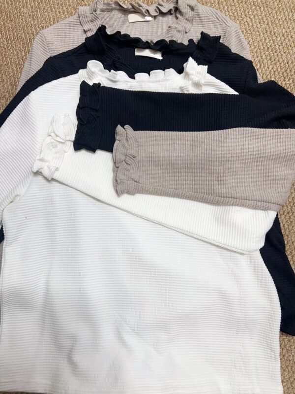 જ⁀➴♡ ✨Ruffle窩夫 TOP