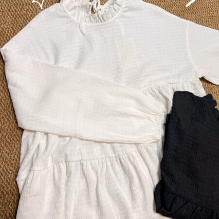 જ⁀➴♡ ✨娃娃蛋糕綁帶TOP