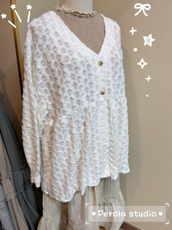 IMG_8083 જ⁀➴♡ ✨水波紋茸茸外套