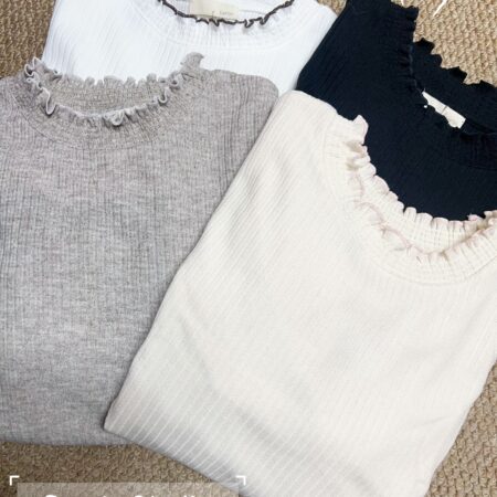 જ⁀➴♡✨捲邊撞色內搭