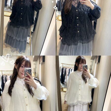 IMG_9125 🖤羽毛拼紗氣球外套 + 重工層層拼接紗裙