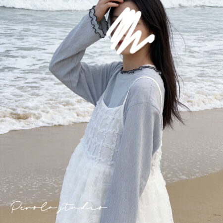 જ⁀➴♡ ✨重工拼紗細閃外搭