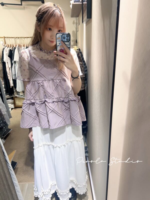 IMG_3745 જ⁀➴♡ ✨透透蝴蝶結TOP