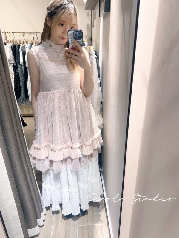 IMG_5373 જ⁀➴♡ ✨愛心網紗Ruffle OPS