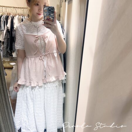 IMG_5519 જ⁀➴♡ ✨日系暗紋花邊吊帶